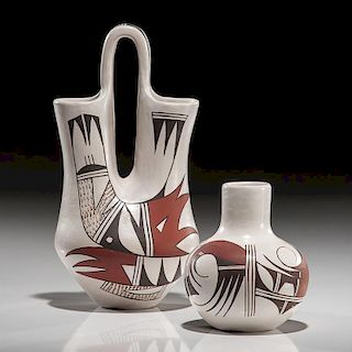 Joy and Marianne Navasie (Hopi, 1919-2012/ b. 1951) Pottery