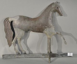 Jewel horse weathervane.   horse: height 17 1/4 inches, length 18 inches