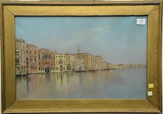 Warren Sheppard (1858-1937) 
oil on canvas 
Venice Coast 
signed lower right: Warren Sheppard Venice 
16" x 24" 
Provenance:
