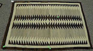 American Indian rug. 
3'5" x 5'