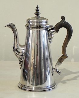 Sterling coffeepot by Tiffany & Co.