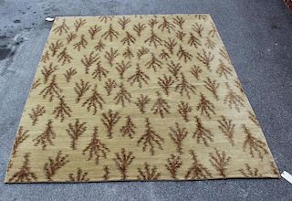 Vintage and Handwoven Midcentury Style Carpet
