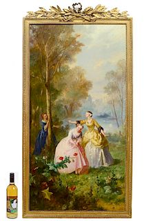 Large Jean Alexander Remy Couder French 19th C. O/P