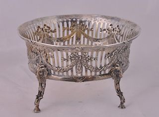 Georgian Style Silver Footed Centerpiece