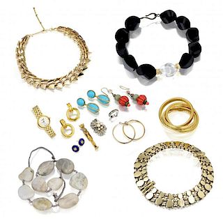 A Collection of Costume Jewelry
