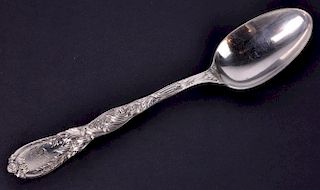 Tiffany & Co Sterling Chrysanthemum Silver Spoon