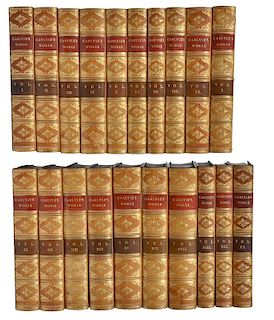20 Vol.Thomas Carlyle "Carlyle's Works"