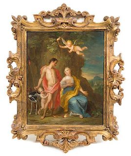 * Balthasar Beschey, (Netherlands, 1708-1776), Venus and Adonis