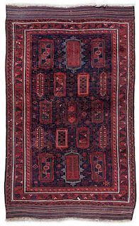 A Northwest Persian Wool Rug 9 feet 3 inches x 5 feet 11 inches.