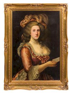 * English School, (Late 18th Century), Portrait of a Lady