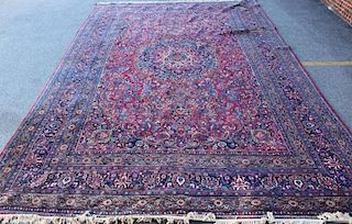 Large Antique and Finely Handwoven Carpet As/IS
