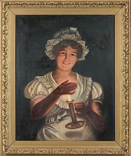 Unknown, Girl with Candle