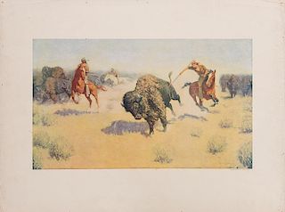 Frederic Remington, Buffalo Runners