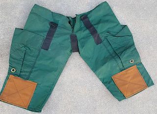 Green chafing pants.      Item B39