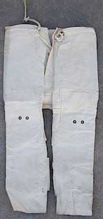 New old stock canvas divers chafing pants.       Item B3