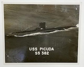 8x10 USS Picuda Photo       NA2