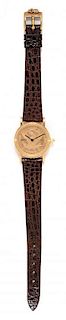 An 18 Karat Yellow Gold $5 Liberty Head Coin Wristwatch, Corum,