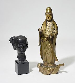 Two Asian bronzes