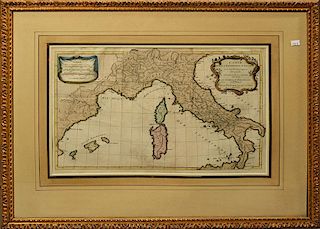 18th C. Map of Italy