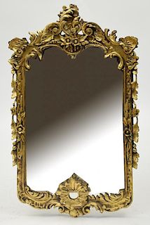 Ornate Carved and Gilt Wall Mirror