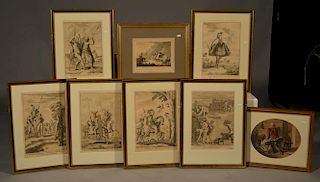 Selection of 18th/19th C. Prints