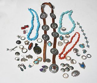 Selection of Native American Jewelry
