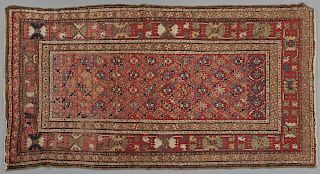 Antique Persian Mosul Carpet, 3' 8 x 6' 6