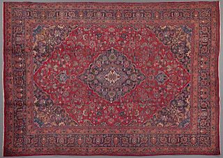 Antique Mashad Carpet, 9' 7 x 12' 8.