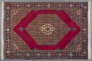 Tabriz Mahi Design Carpet, 7' 11 x 11' 1.