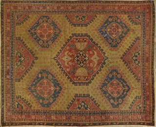 Turkish Oushak Carpet, 13' x 16' 2. Provenance: Talebloo Oriental Rugs, New Orleans.
