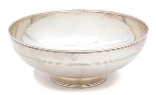 An American Silver Footed Bowl, Tiffany & Co., New York, NY,