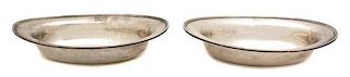 A Pair of American Silver Vegetable Dishes, S. Kirk & Son, Inc., Baltimore, MD, 20th Century, having lion crest engraved at r