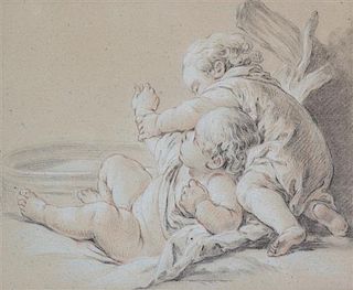 Circle of Francois Boucher, (French, 1703-1770), Cherubs at Play
