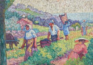 Carlos Raymond, (French, 1884-1970), Harvest