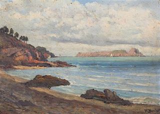 Paul-Emile Bonhatal, (French, 19th/20th Century), Britany Coast