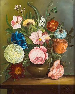 Hedwig Wollner-Beuk, (Austrian, 1890-1956), Floral Still Life