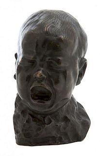 Paolo Ferrari, (Italian, 19th/20th Century), Crying Baby