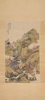 Zhang Bihan, (Chinese, b. 1909), Landscape