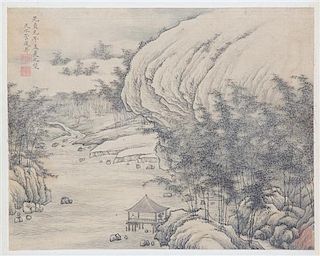 After Guan Daosheng, (Chinese, 1262-1319), Landscape