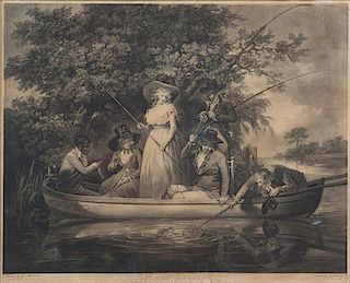 George MORLAND, after - George KEATING, engraver Image 17 x 21 3/4 inches.