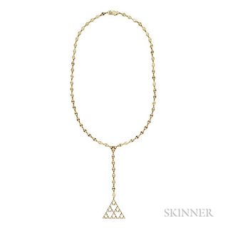 18kt Gold and Diamond Necklace, Chopard