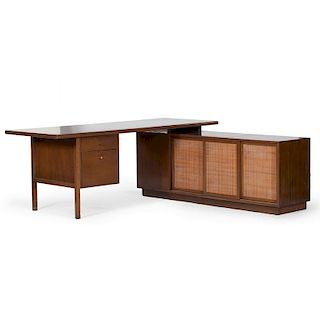 Mid-Century Modern Harvey Probber Desk Unit