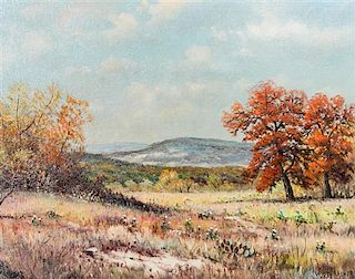 William Thrasher, (American, b. 1908-1997), Autumn Landscape