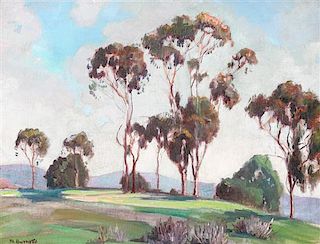 Mable Eliza Bird Burnette, (American, 1876-1956), California Landscape