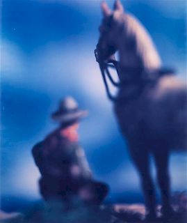 David Levinthal, (American, b. 1949), Untitled, Seated Cowboy AP