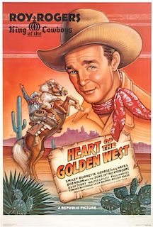 Western Movie Poster Height 42 x width 26 inches