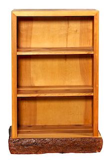 Western Bookcase, Cowboy Classics by Tom Bice Height 48 x width 29 1/2 x depth 12 inches