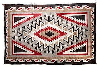Navajo Ganado Rug 103 x 62 inches