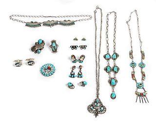 Collection of Southwestern Jewelry