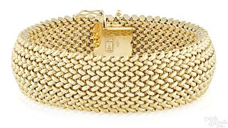 Italian 14K gold bracelet